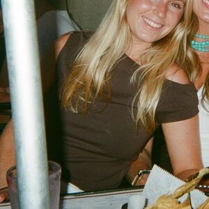 Zara Brown Off the shoulder top